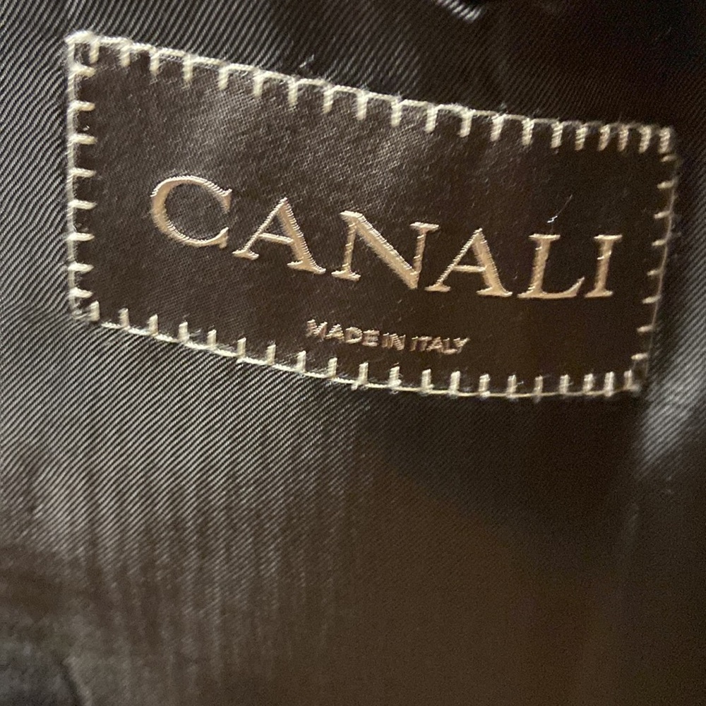 Canali rich fancy looking men blazer Made in Italy Size 46 Regular - Picture 5 of 5